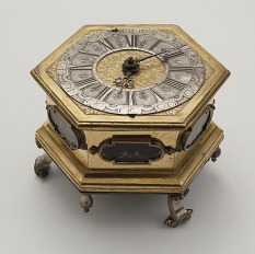 Georg Metzner, Table Clock and Case, circa 1650, William Randolph Hearst Collection
